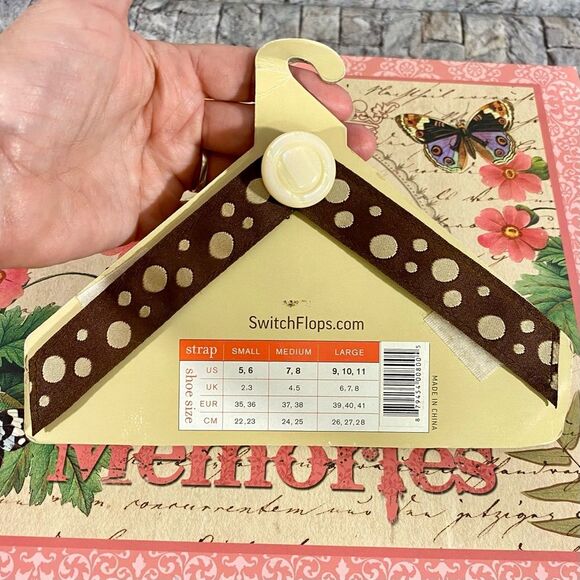 Lindsay Phillips SwitchFlops Deco Straps Size Small NWT - Picture 4 of 4